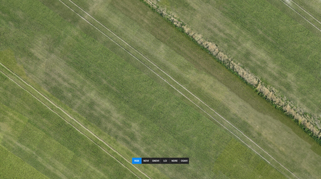 postřik dronem